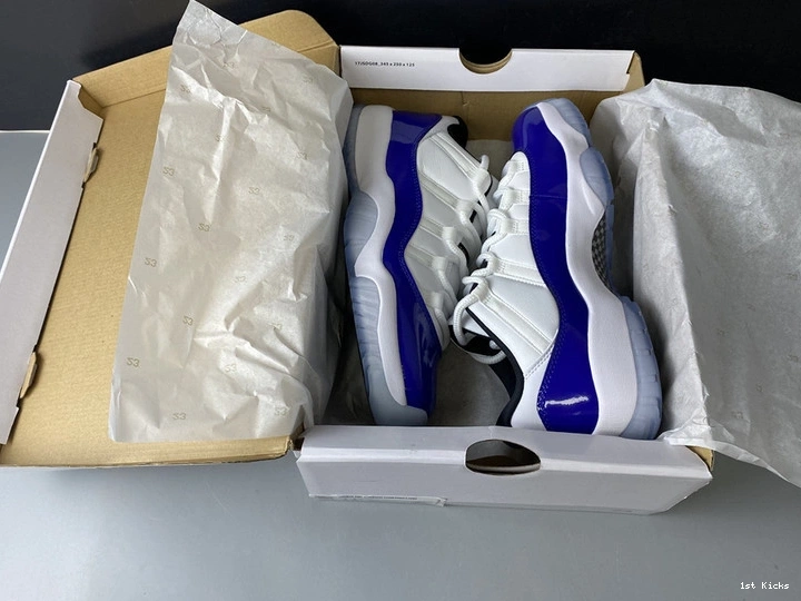 AH7860-100 Jordan WMNS Air 11 “Concord” Low  0124